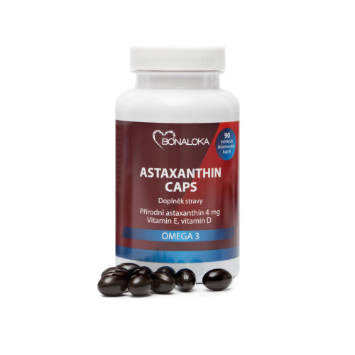 ASTAXANTHIN CAPS - OMEGA 3 - 90 kapslí